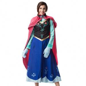 Abiti include Rapunzel Belle gelsomino bianco neve <span class=keywords><strong>Anna</strong></span> WitchHot adulto Cosplay ballerina abito da principessa in raso fantasia per bambina - Product Image 3
