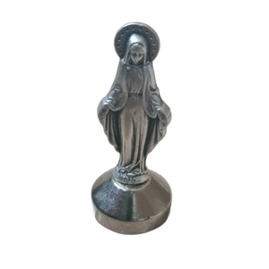 Metal Milagrosa Mary Mini Estatua - Product Image 2