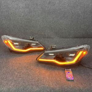 Gran oferta RGB 2005-2012 año modelo Hon da Octagon <span class=keywords><strong>CIV</strong></span> IC FD2 LED faro montaje modificación siete colores RGB - Product Image 5