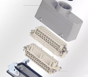 Đầu nối loại harting 10pin 4pin Đầu nối nam 40pin Đầu nối HE-6P - Product Image 2