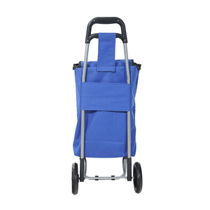 थोक हल्के पोर्टेबल फोल्डिंग शॉपिंग ट्रॉली गाड़ियां, बैग के साथ अनुकूलित रंग और लोगो फैक्टरी मूल्य - Product Image 3