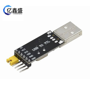 CH340G โมดูล USB เป็น TTL สำหรับการแปลงบอร์ด PCB การเขียนโปรแกรมไมโครคอนโทรลเลอร์ STC - Product Image 4