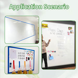 Película de pizarra blanca impresa UV borrable autoadhesiva PET de <span class=keywords><strong>vinilo</strong></span> magnético para Pegatinas de pared y refrigerador - Product Image 6