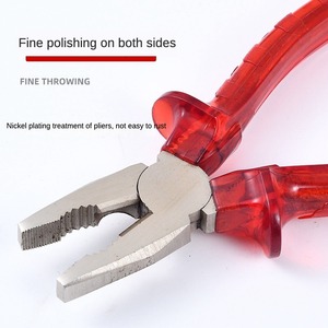 Hot Bán Phổ Thợ Điện Dây Kìm Đa-Mục Đích An Toàn Công Cụ Với Thép Xây Dựng Uốn Tóc Bồng Grip Kết Hợp Kìm - Product Image 4