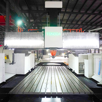 Mesin Pemotong Berat, Kekakuan Tinggi, Kapasitas Beban Berat dan Ketahanan Akurasi yang Baik, Produk Mesin Pusat Pemesinan Gantry Milling