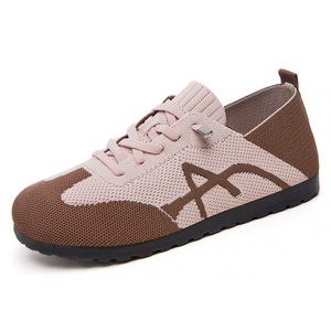 Chaussures de sport unisexes de haute qualité entraînement de tennis décontracté chaussures de course et de marche antidérapantes chaussures à lacets en gros - Product Image 2