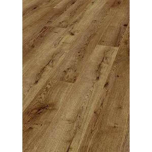 Plancher stratifié en chêne moderne de 10 mm, 1 300 m², résistant à l'usure AC5, installation par clic, HDF, finition brillante lisse pour salon, mat - Product Image 1