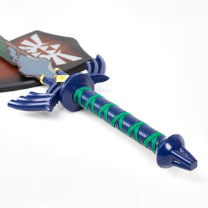 Espada Maestra de <span class=keywords><strong>Link</strong></span> Edición Runa de The Legend of <span class=keywords><strong>Zelda</strong></span>: <span class=keywords><strong>Breath</strong></span> of the Wild y Tears of the Kingdom - Réplica de Cosplay Sin Filo - Product Image 3