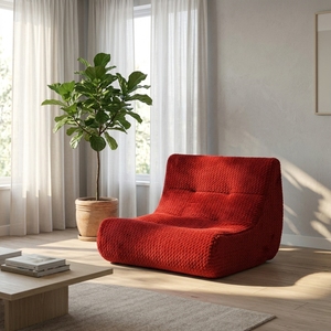 Sofá Compacto de Estilo Nórdico de Una Plaza, Sofá Infantil para Bebés, Cojín de Suelo para Lectura y Ocio, Sofá Compacto de Esponja de Alta Densidad - Product Image 6