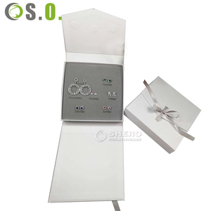 Caja de Joyería Deslizante con Logotipo Personalizado, Empaque de Cartón Ecológico de 10*10*3cm, Forma Personalizada para Aretes, Anillos y Collares - Product Image 3