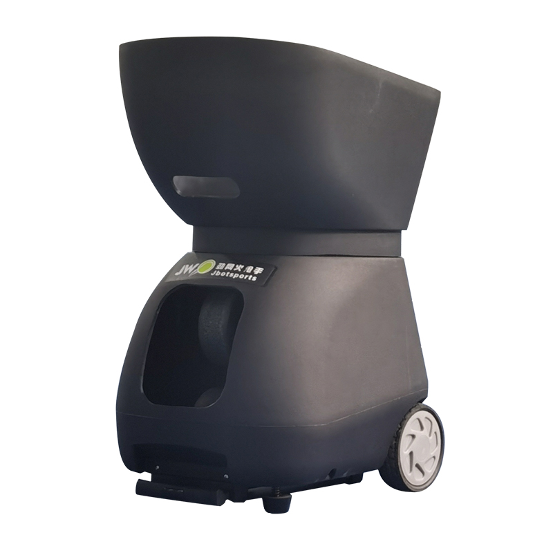 Portable Tennis Ball Machine 150 Balls Capacity 2-7 Sec Serve Frequency Easy Control Design