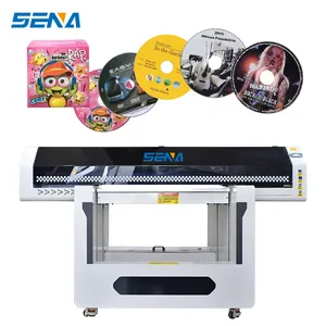 Good price SENA UV 9060 flatbed printer 3 i3200 A1 printer uv inkjet printer UV INK bottle cup glass direct printing machine