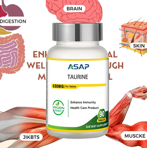 Tablet taurin <span class=keywords><strong>Multivitamin</strong></span> Vegan suplemen nutrisi asam <span class=keywords><strong>Amino</strong></span> OEM Tablet taurin kustom - Product Image 2