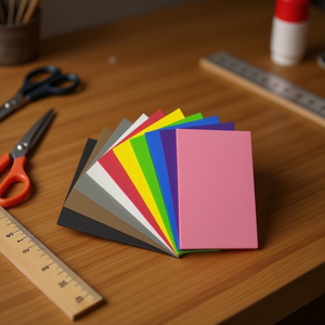 EVA Foam Paper 20x30 Cm 10 Sheets Craft Supplies MNJ 17498 - Product Image 2