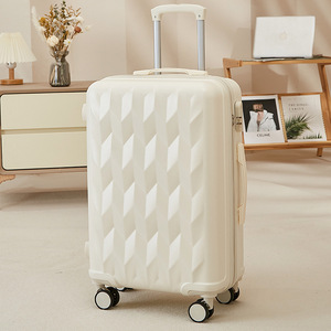 Customs Lock Spinner <strong>Suitcase</strong> 3-Piece Set 20 24 28 Inch Durable <strong>Large</strong> Capacity <strong>Black</strong> Trolley Wheels Scratch Resistant - Product Image 2