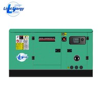 Generador Diésel Silencioso de 20kW 30kW 40kW 50kW |   ATS trifásico refrigerado por agua de 20-50 kVA de fácil carga