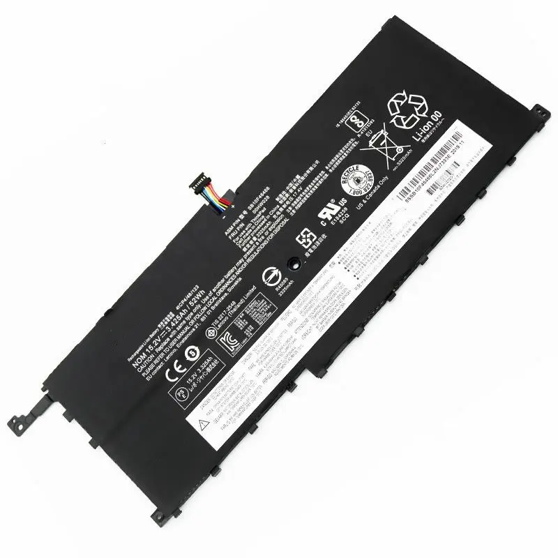 52Wh 00HW028 Laptop Battery for Lenovo ThinkPad X1 Carbon 4th 2016 X1 Yoga 1st 2nd Gen