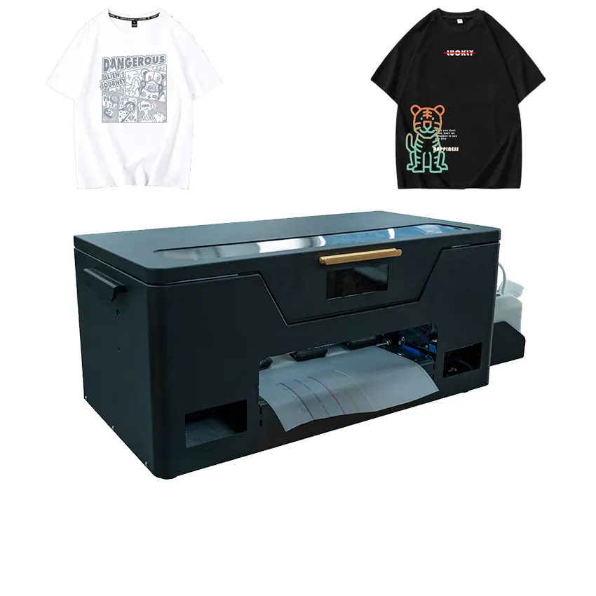 Impressora dtf para rolo de camisetas, máquina de impressão de camisetas, filme dtf