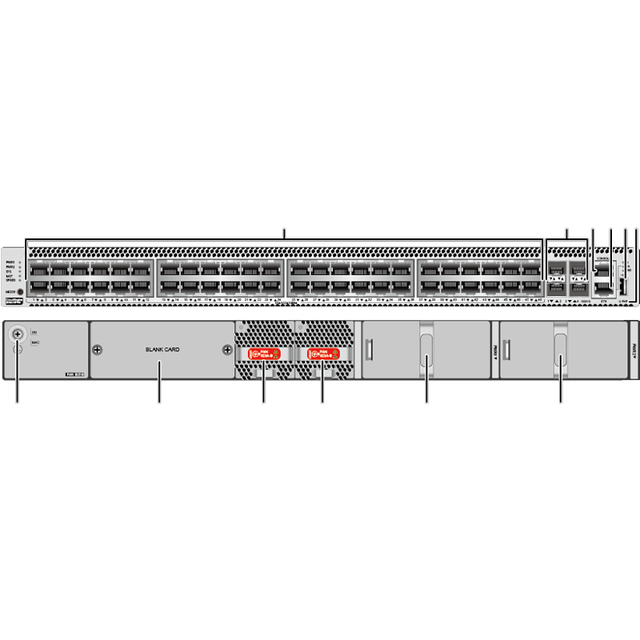 CloudEngine S5736-S48S4XC 98011042 48*GE SFP Ports, 4*10GE SFP+ Ports 48 Port SFP Ethernet Gigabit Network switch