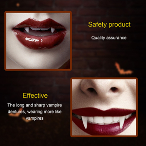Jue-<span class=keywords><strong>poisson</strong></span> rétractable Vampire Party Dance Fangs Spoof Dents <span class=keywords><strong>Costume</strong></span> d'Halloween - Product Image 2