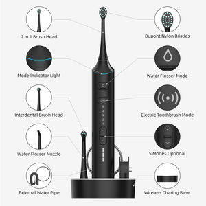 Spazzolino elettrico acqua Flosser 2 in 1 pettine acqua dentale Flosser denti Pick portatile C acqua Pick denti Fossers - Product Image 2