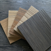 Planches de terrasse en composite bois-plastique co-extrudé, écologiques, carrées, creuses, couleur teck, pour aménagement paysager extérieur