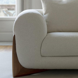 โซฟาผ้าสไตล์วบิซาบิ อิตาเลียนหรูหรา แบบมินิมอล ประกอบได้ ปรับแต่งได้ เหมาะสำหรับห้องนั่งเล่น วิลล่า โรงแรม และเลานจ์ - Product Image 4