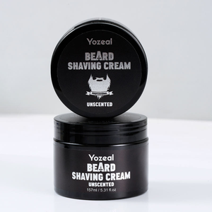 Crème à raser au bois <span class=keywords><strong>de</strong></span> santal, adoucit les barbes grossières, prévient les irritations <span class=keywords><strong>de</strong></span> rasoir, crème à raser hydratante douce pour un usage quotidien - Product Image 6