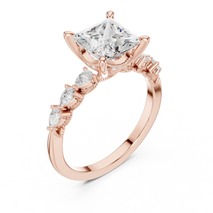 Luxury Solid Gold Lab Grown Diamond <b>Ring</b> For Women In 10Kt 14Kt 18Kt 22Kt Timeless Wedding Fine Jewelry <b>Statement</b> <b>Ring</b> - Product Image 2