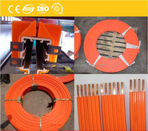 Rail de contact coulissant pour grue à poutre, barre omnibus sans soudure 3P 70A - Product Image 4