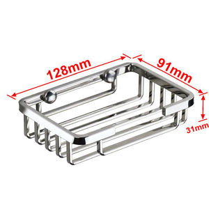 HF scarico rapido in acciaio inox bagno <span class=keywords><strong>solido</strong></span> doccia <span class=keywords><strong>porta</strong></span> portasapone per bagno e cucina - Product Image 2