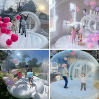 Winsun Tente à bulles gonflable en PVC, grand dôme transparent pour l'extérieur