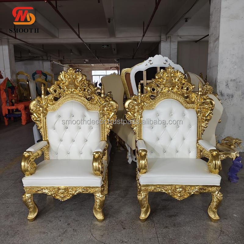 Alibaba Cheap Throne Chair SMOOTH Luxury Hotsale Exquisite Events