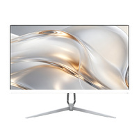 Écran d'ordinateur 24 pouces 1920*1080 75 Hz sans bordure, base fixe, panneau MVA, écran LED