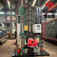 Générateur de vapeur vertical LHS1T/H à haute température pour l'industrie chimique et les usines de traitement des matériaux de construction