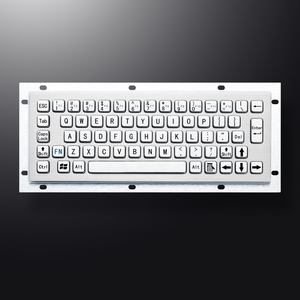 <span class=keywords><strong>Clavier</strong></span> industriel professionnel anti-explosion personnalisable, étanche, 65 touches, en métal, pour kiosque - Product Image 1