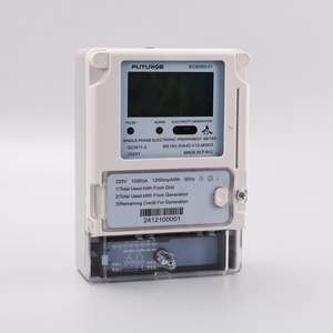 DLMS มิเตอร์ไฟฟ้าไร้สายอัจฉริยะแบบเติมเงิน220V 60A เฟสเดียวพร้อมการ์ด IC และระบบฟรี - Product Image 4