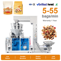 Automatische Vriesgedroogde Fruit-Haverchips Doypack Verpakkingsmachine Anti-Scheur Zak Verpakkingsmachine