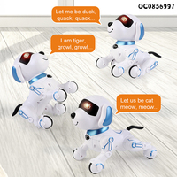 Intelligente Infrarot strahl Fernbedienung Roboter Stunt RC Smart Hundes pielzeug für Jungen