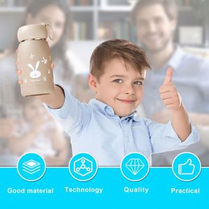 Thermos pour bébé de 320 ml, tasse à isolation sous vide en acier inoxydable, bouteilles d'eau pour enfants avec affichage de la température LED - Product Image 3