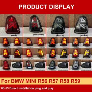 J ONE Accesorios para Vehículos, Luces Traseras para BMW para <span class=keywords><strong>MINI</strong></span> R56 R57 R58 R59 2006-2013, Luces Traseras para <span class=keywords><strong>MINI</strong></span> <span class=keywords><strong>Cooper</strong></span> R56 - Product Image 2