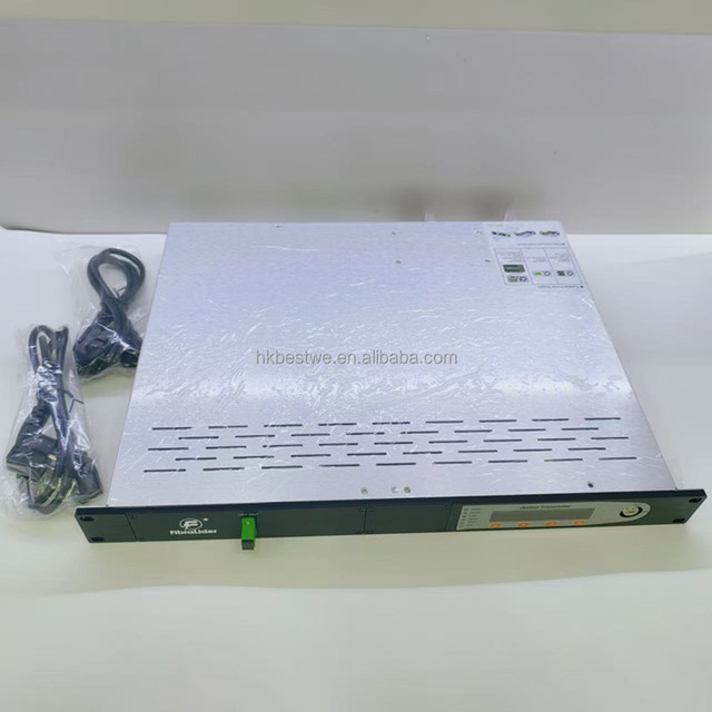 25KM CATV External Modulation FTTH Optical Transmitter 1550nm 10dB AM DFB Laser with AGC 47-862MHz -5~+45