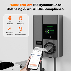 เครื่องชาร์จรถยนต์ไฟฟ้า IP55 กันน้ำ มาตรฐาน CE 7Kw 11KW 22KW 1 เฟส 3 เฟส 220V 380V  4G Ethernet Wifi จากเซินเจิ้น สำหรับการชาร์จรถยนต์ - Product Image 6
