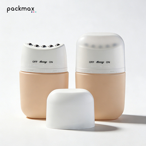 Botella de Masaje con Rodillo de Silicona y Plástico PP de 60 ml – Aplicador Recargable para Loción Corporal y Aceite Esencial - Product Image 2