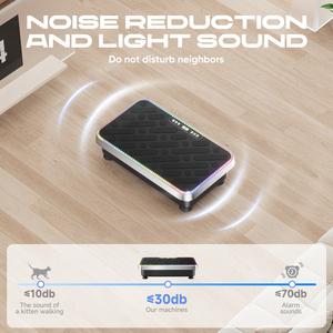 Toàn bộ cơ thể rung tấm tập thể dục Máy tập thể dục nền tảng tập thể dục với điều khiển tốc độ động cơ im lặng cho tập thể dục tại nhà - Product Image 5