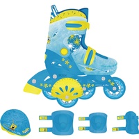 Patins à roulettes pour enfants à 3 roues, design professionnel pour débutants, patins réglables pour l'extérieur pour enfants