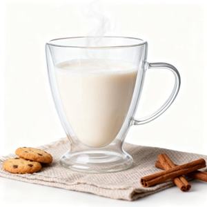 Mug en verre à double paroi isolé résistant à la chaleur de haute qualité, <span class=keywords><strong>tasse</strong></span> à café en verre, <span class=keywords><strong>tasse</strong></span> à bière <span class=keywords><strong>avec</strong></span> poignée, <span class=keywords><strong>tasse</strong></span> en verre à double paroi - Product Image 1