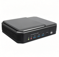 Mini PC con Windows 11, Wifi, USB-C, Puertos Thunderbolt 4, Doble Lan y Firewall para Trabajo