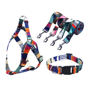 Nueva Tendencia: Arnés Sólido para Perro, Reflectante, de Nailon, con Correa para Pecho y Espalda, Asa de Espuma y Cinturón de Tracción para Mascotas - Product Image 2