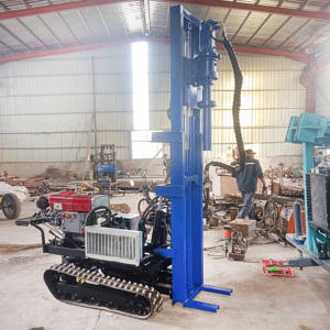 뜨거운 판매 작은 70m 디젤 유압 물 우물 드릴링 리그/튜브 드릴링 머신 판매 - Product Image 6